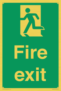 Final fire exit